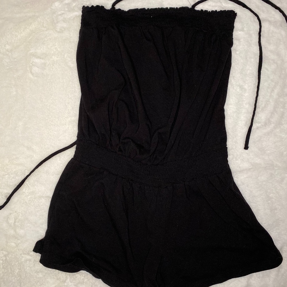 BLACK TUBE TOP ROMBER